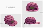 Cap Collection Mockup, a Merchandise Mockup by bangingjoints (Thumbnail 4 of 6)
