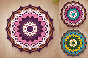 3D Dahlia Flower Design - Cut Files, an Object Graphic by Arshad Ali (Thumbnail 3 of 8)