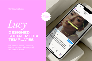 LUCY | Canva Social Media Template