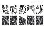 50 Abstract Wavy Vector Backgrounds, a Decorative Illustration by DESIGN BY nube (Thumbnail 3 of 7)