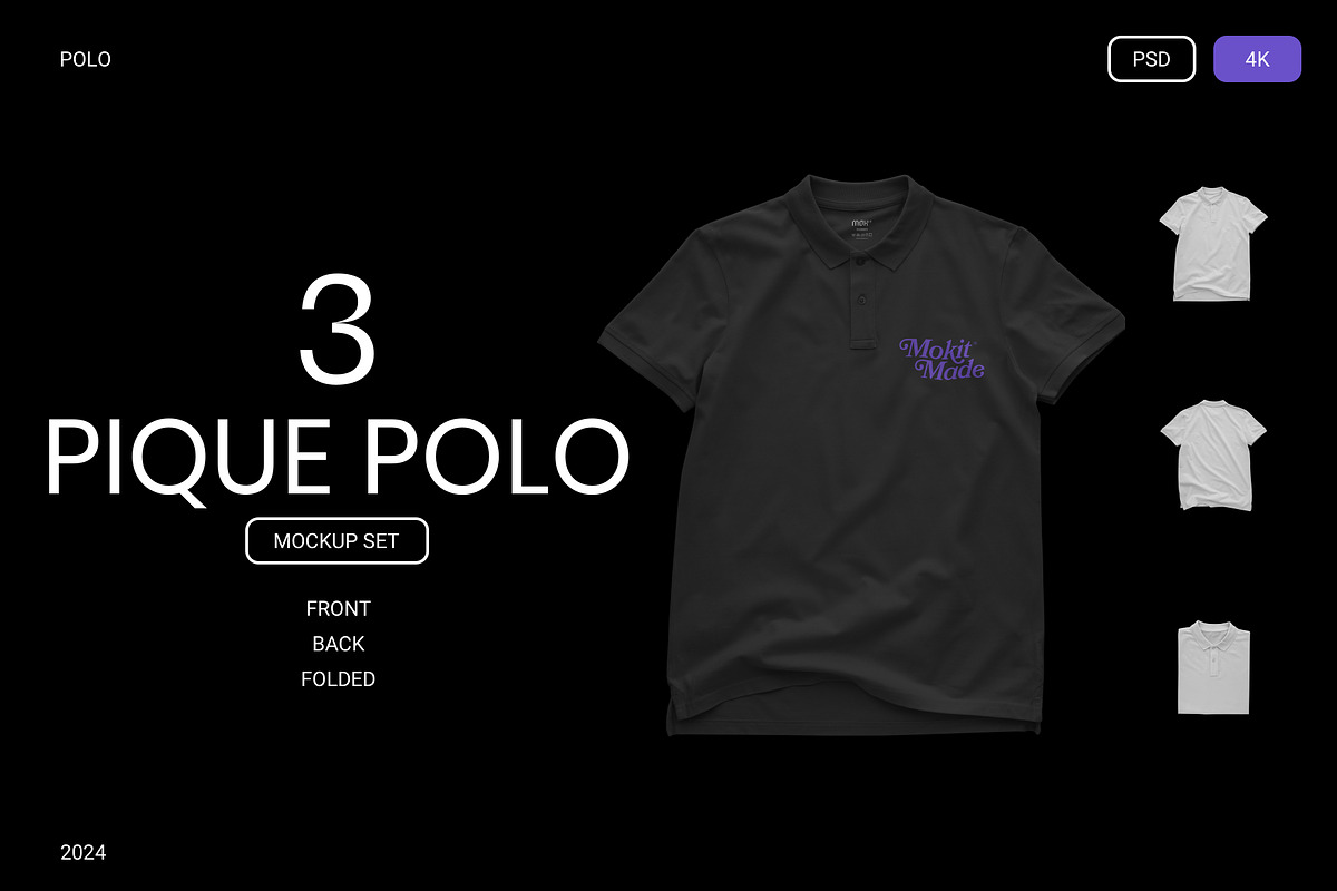 MOKITUP: Polo Mockup, a Shirt Mockup by MOKITUP (Photo 1 of 5)