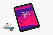 Plastic Tablet Mockup, an iPad Mockup by Reformer Mockup (Thumbnail 1 of 6)