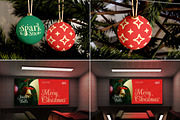 34 Christmas & New Year Mockups, an Advertising Mockup by Vitora Mockup (Thumbnail 5 of 11)