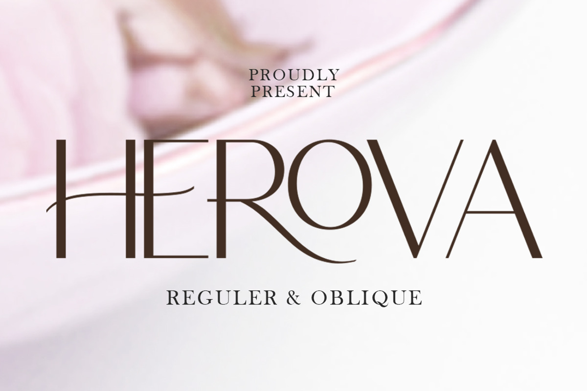 HEROVA, a Serif Font by Gatype (Photo 1 of 13)