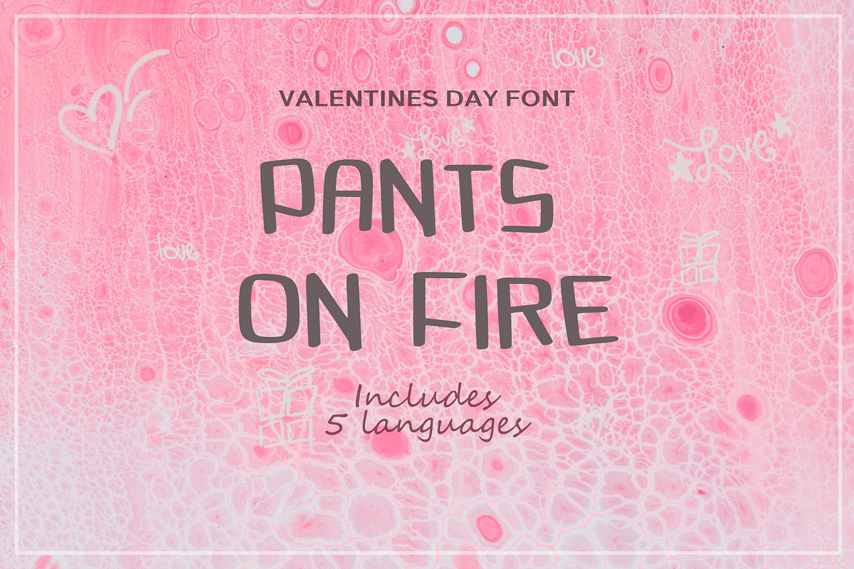 25 Valentine's Day Fonts, a Font by Eldamar Studio (Photo 45 of 51)