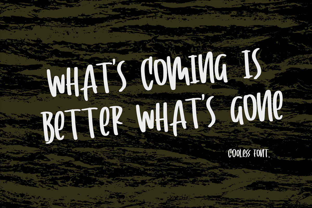 Cooless - Brush Font Duo preview 4