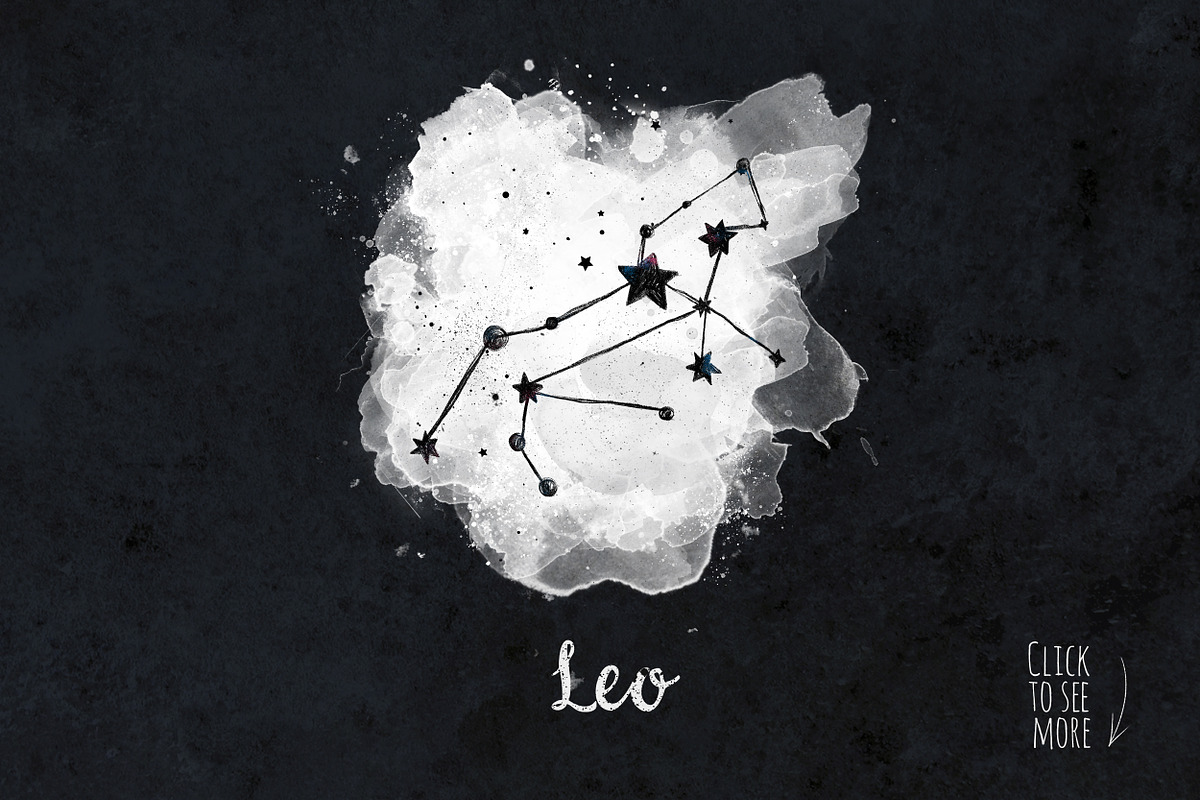 Magic Zodiac Constellations + Bonus, a Decorative Illustration by anvinoart (Photo 6 of 10)