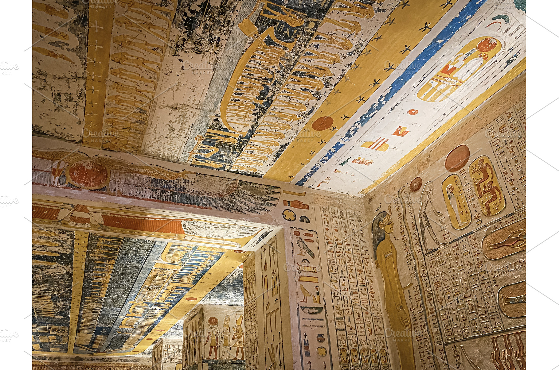 Tomb of Memnon KV9 in the Egyptian, an Architecture Photo by TatsianaSalauyova
