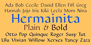 Hermainita, a Handwritten Font by Ingrimayne Type (Thumbnail 7 of 10)