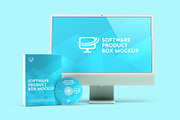 Software Product Box Mockup, a Packaging Mockup by Illusiongraphic (Thumbnail 6 of 25)