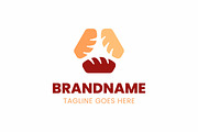 Triple Bread Modern Logo, a Branding & Logo Template by Pray Art Design Studio (Thumbnail 1 of 2)