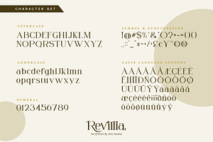 Revillia-Casual Serif Font