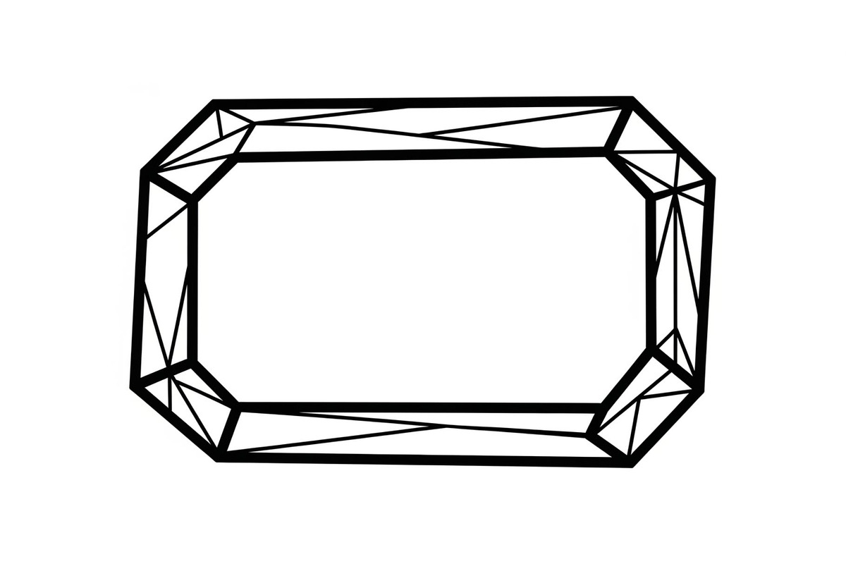 Geometric Polygon Frame Bundle, an Illustration by Creativeshirt (Photo 19 of 31)