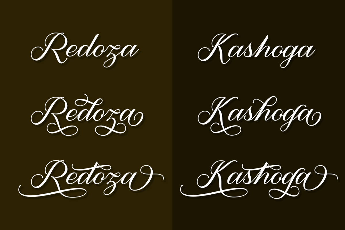 Meighan Script preview 6
