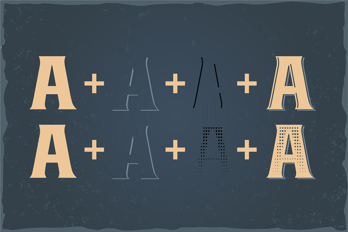 Bourbon vintage font, a Font by Fractal fonts & graphics (Photo 2 of 7)