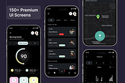 FlexTrack - Fitness App UI Kit, an UI Kit Template by floxui (Thumbnail 5 of 8)