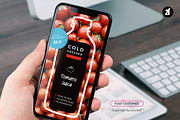 Veggie and fruit social media, a Social Media Template by Chanut is industries (Thumbnail 11 of 11)