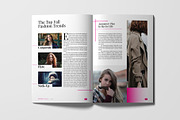 Fashion Magazine Template, a Print Template by Rumoh Grafika (Thumbnail 4 of 13)