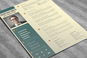 Word Resume Template, a Resume Template by BixBar (Thumbnail 2 of 3)