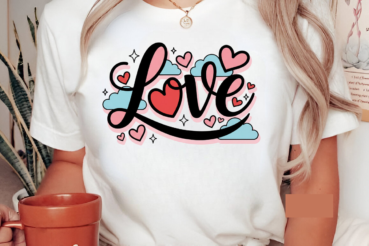 Love Heart Png, Faux Yarn Valentine, an Illustration by Designking (Photo 2 of 6)