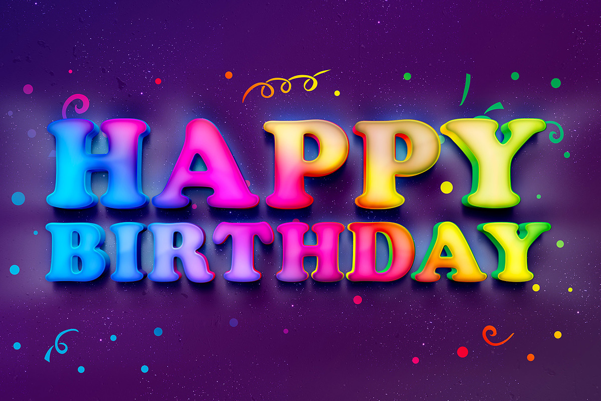 Rainbow Colors Photoshop Text Effect, a Layer Style Add-On by angelicafx (Photo 6 of 7)