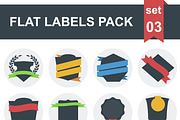 48 Flat labels pack, a Templates & Theme by Nerokanji_Designs (Thumbnail 4 of 4)