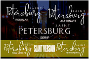 Saint Petersburg l Font Duo, a Script Font by Haksen (Thumbnail 2 of 11)