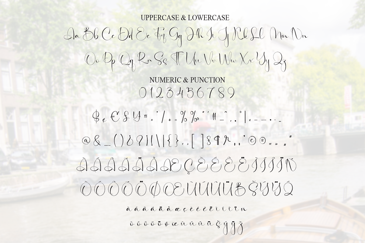 Amsterdam | Script Font, a Handwritten Font by Scratchones (Photo 7 of 9)