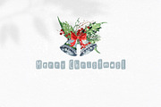 Watercolor Christmas trucks, an Object Graphic by Ana-Sakuta (Thumbnail 19 of 19)