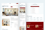 University Website UI Figma Template, an UI Kit Template by peterdraw (Thumbnail 5 of 7)