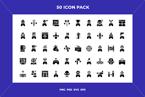 Online game icons, an Outline Icon by Wencory