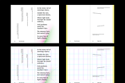 Poetry Gradient Book Template 5x8, a Magazine Template by an-arketype studio. (Thumbnail 4 of 7)