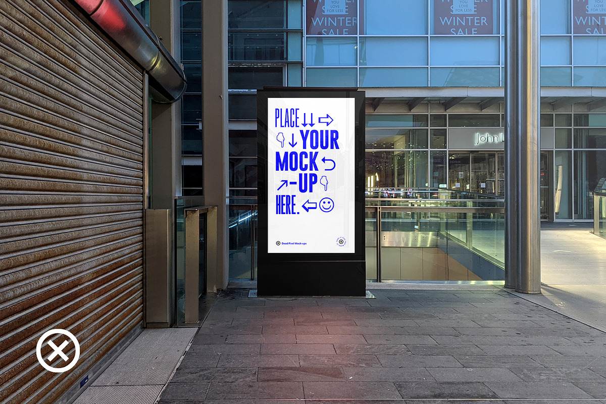 Street Digital Poster, a Print Template by Dead Pixel Mockups (Photo 1 of 4)