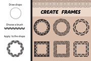 110 Ethnic Pattern Brushes, a Brush Add-On by Elinorka (Thumbnail 3 of 10)