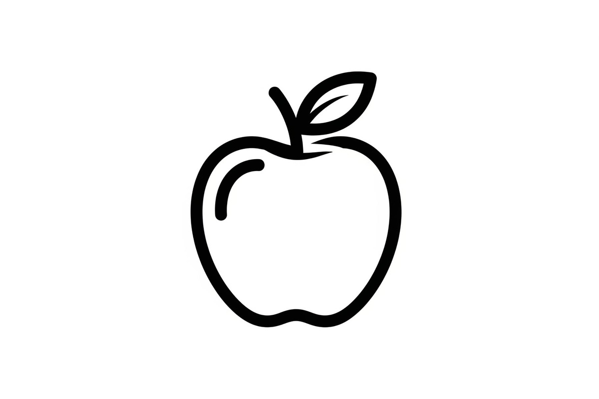 Apple Fruit Vector Icon Bundle, an Illustration by musafir_fashion (Photo 12 of 49)
