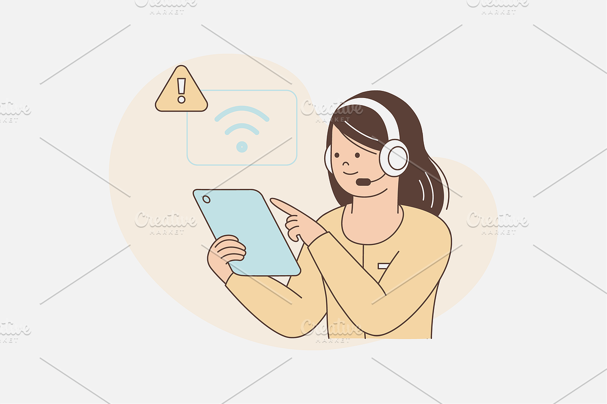 Customer Service Illustration, an Object Graphic by Jump Studio (Photo 5 of 12)
