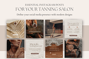Spray Tan Instagram posts Canva, a Social Media Template by Design Lush Studio (Thumbnail 5 of 6)