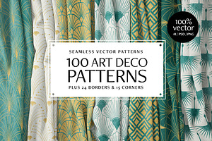 100 Art Deco Patterns