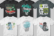 100 T-shirt designs, a Sport Illustration by Urbanshop (Thumbnail 5 of 18)