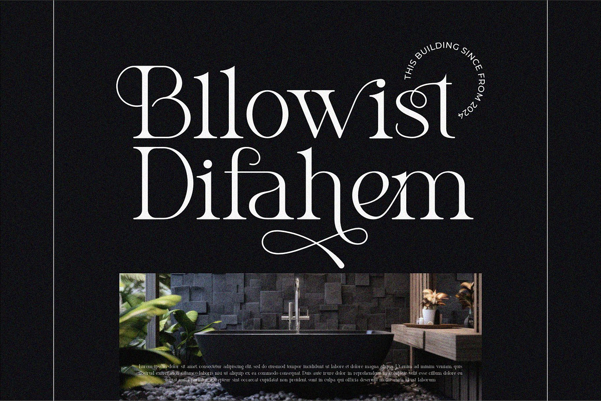 Maniefa || Elegant Serif Font, a Serif Font by Idea Studio (Photo 6 of 10)