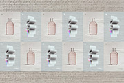 Street Poster Mockup on Brick Wall, an Advertising Mockup by Design Squad (Thumbnail 2 of 3)