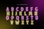 Party - Modern Fun Neon Font, a Sans Serif Font by Hamz Studio (Thumbnail 14 of 16)