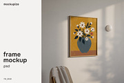 4x5 Minimal Living Room Frame Mockup, a Household Mockup by mockupize (Thumbnail 1 of 7)