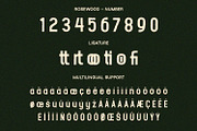 Rosewood - Sans Serif Font, a Sans Serif Font by Alpaprana (Thumbnail 12 of 13)