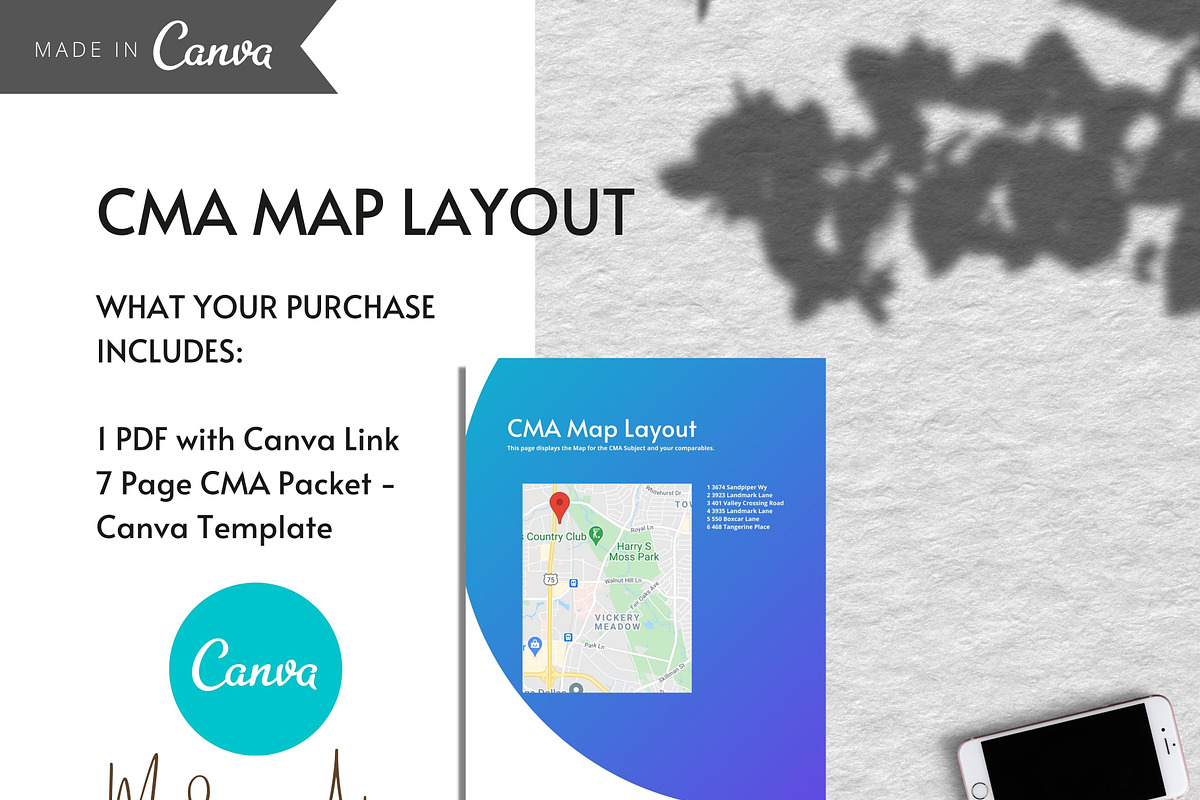 Real Estate CMA Template, a Brochure Template by Modernastic - Canva (Photo 6 of 8)