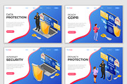 Cyber Security Isometric Concept, a Person Illustration by TAlex (Thumbnail 6 of 6)