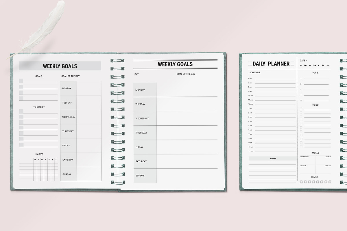 Ultimate Planner Bundle Pack, a Stationery Template by ROJI CREATOR (Photo 10 of 12)