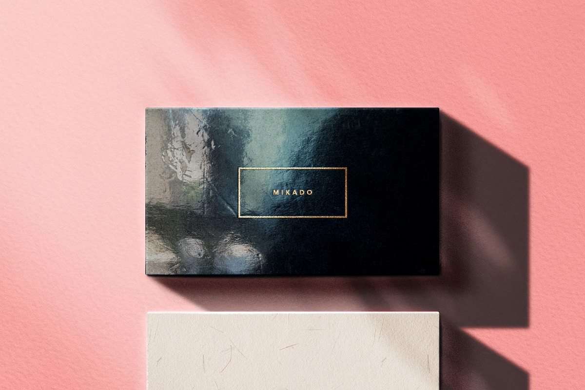 Mikado Business Card Mockup Template, a Mockup by Studio Yorktown (Photo 10 of 14)