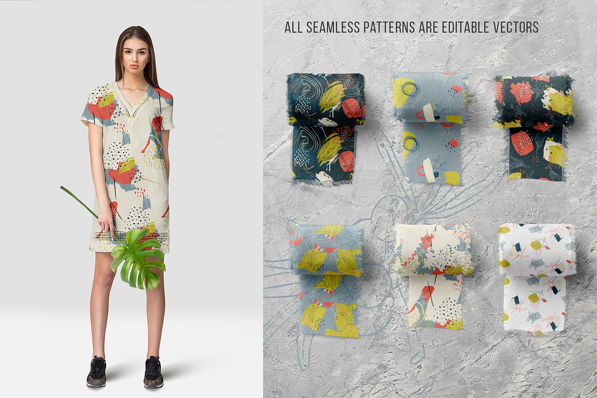 Sea buckthorn vector collection, a Pattern Graphic by Kate Art (Photo 18 of 25)