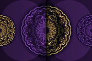 Mandala Oriental Floral art Bundle, a Background Graphic by NJ Himel (Thumbnail 44 of 97)